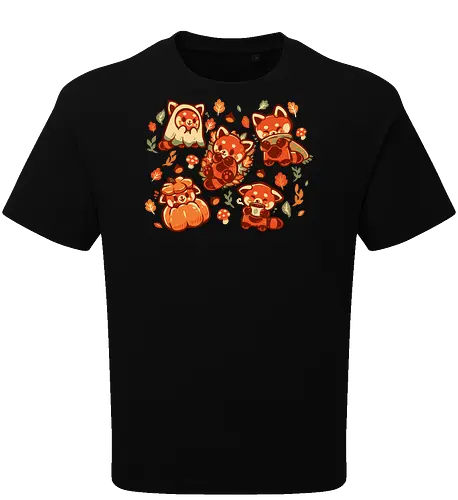 Red Panda Autumn Time