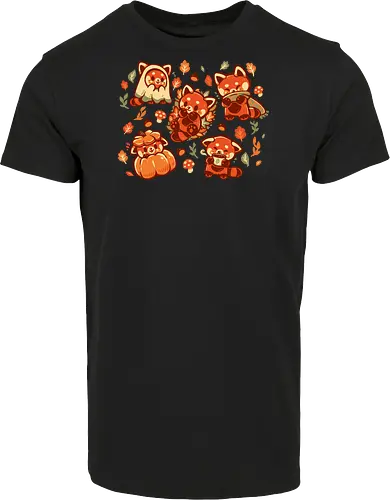 Red Panda Autumn Time