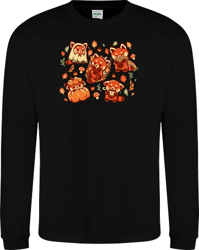 Red Panda Autumn Time