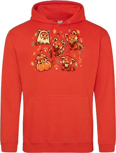 Red Panda Autumn Time