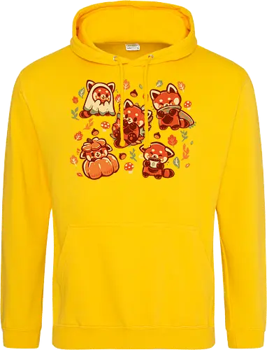 Red Panda Autumn Time