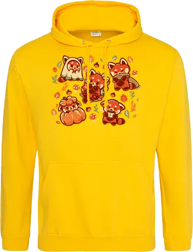 Red Panda Autumn Time