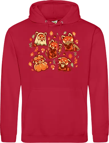 Red Panda Autumn Time