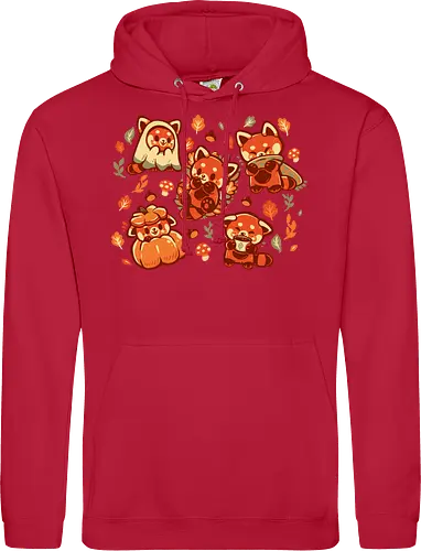 Red Panda Autumn Time