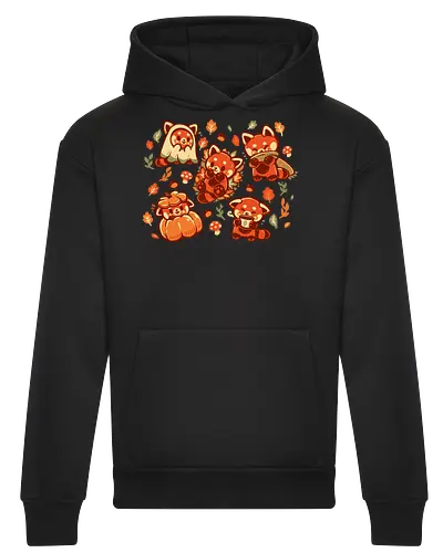 Red Panda Autumn Time