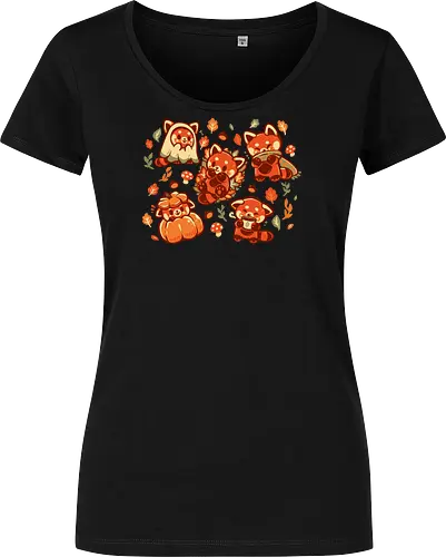 Red Panda Autumn Time