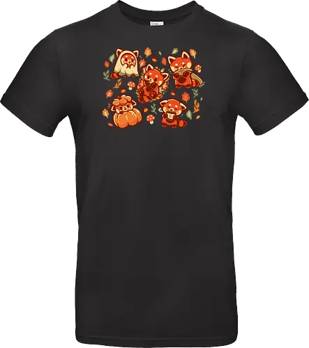 Red Panda Autumn Time