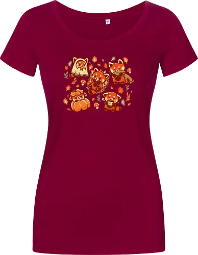 Red Panda Autumn Time