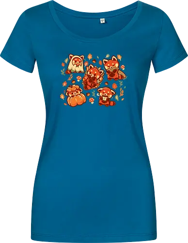 Red Panda Autumn Time