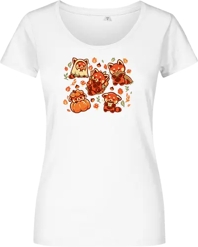 Red Panda Autumn Time