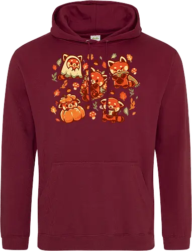 Red Panda Autumn Time