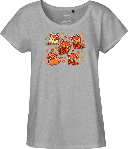 Red Panda Autumn Time