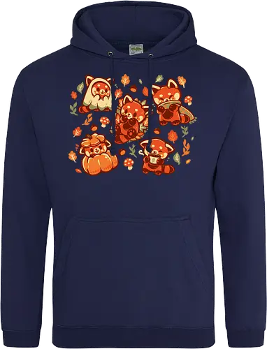 Red Panda Autumn Time