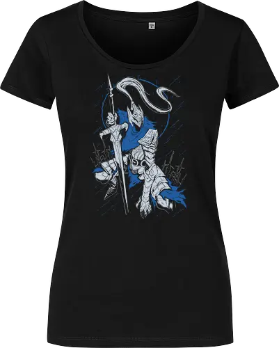 Knight Souls Artorias - Dark  - Kawaii, Anime, Manga, Tokyo, Angry, Japanese Art, Aesthetic, Manga Style, Zylixzen, Aggressive, Gamer, Otaku, Gift, Cool - Damen T-Shirt