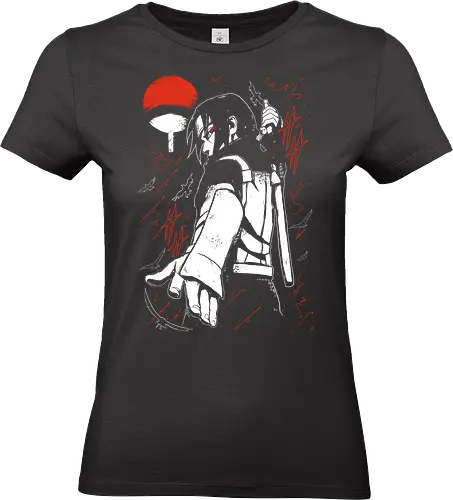 Itachi Uchiha - Shinobi Shippuden - Kawaii, Anime, Manga, Tokyo, Angry, Japanese Art, Aesthetic, Manga Style, Zylixzen, Aggressive, Gamer, Otaku, Gift, Cool - Standard T-Shirt (Frauen)