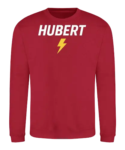 Hubert(DER ECHTE) - Hubert, Speed, Blitz, Power, Sport, Energie, Training, Fitness, Dynamik, Lifestyle - Sweatshirt