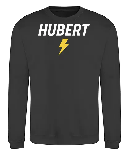 Hubert(DER ECHTE) - Hubert, Speed, Blitz, Power, Sport, Energie, Training, Fitness, Dynamik, Lifestyle - Sweatshirt