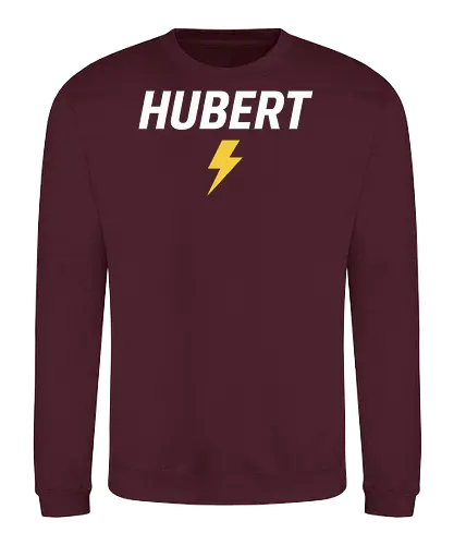 Hubert(DER ECHTE) - Hubert, Speed, Blitz, Power, Sport, Energie, Training, Fitness, Dynamik, Lifestyle - Sweatshirt