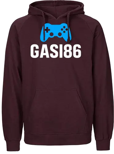 Hubert(DER ECHTE) - GASI86, Gaming, Gamer, Controller, Zocken, E-Sports, Streamer, YouTube, Twitch, Gaming Community, Videospiele, Gaming Merch, Team GASI86, Zockerlife, Gaming Style, Gamer Hoodie, Gamer Shirt - Fairtrade Hoodie