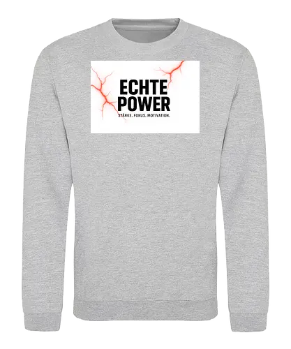 Hubert(DER ECHTE) - Hubert, Echte Power, Motivation, Stärke, Fokus, Training, Fitness, Sport, Gym, Bodybuilding, Krafttraining, Disziplin, Ausdauer, Power, Workout, Sportler, Lifestyle, Energie, Athlet, Motivation Wear, Fitness Kleidung - Sweatshirt