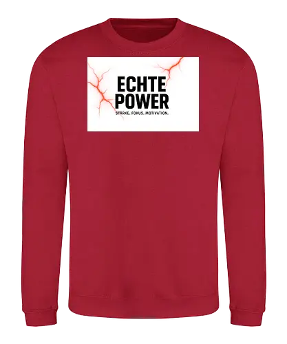 Hubert(DER ECHTE) - Hubert, Echte Power, Motivation, Stärke, Fokus, Training, Fitness, Sport, Gym, Bodybuilding, Krafttraining, Disziplin, Ausdauer, Power, Workout, Sportler, Lifestyle, Energie, Athlet, Motivation Wear, Fitness Kleidung - Sweatshirt