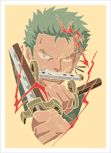 Roronoa Zoro: Three Sword Style