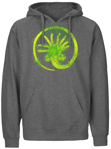 Facehugger Circle - Facehugger, Weyland Yutani, Nostromo, Alien - Fairtrade Hoodie