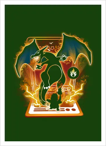 Fire Type Monster Card