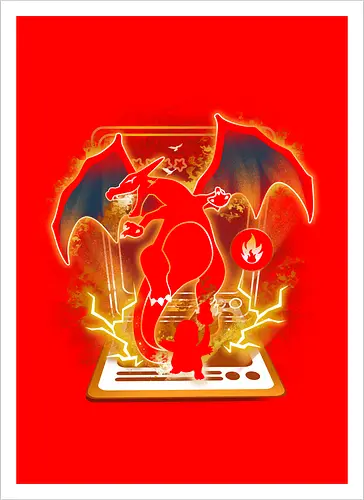Fire Type Monster Card