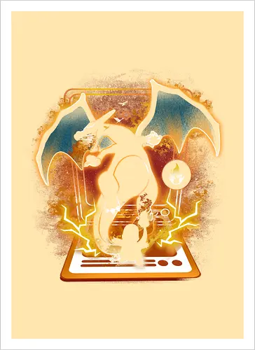 Fire Type Monster Card
