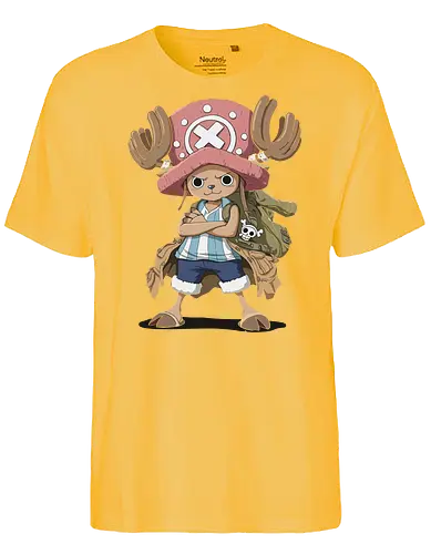 Captain Chopper's Grand Adventure - anime, manga, fan art, t-shirt design, art print, cute anime, Rumble Ball, doctor, Grand Line, geek art, stylish, iconic, Tony Tony Chopper, Chopper One Piece, Straw Hat Pirates - Fairtrade T-Shirt