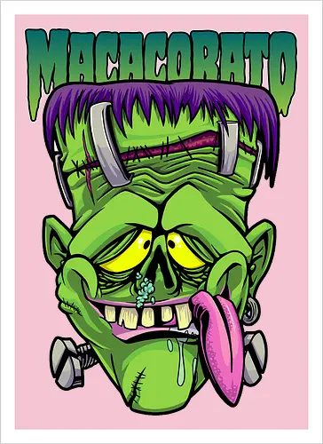 Crazy Frankenstein – Freakige und Komische Monsterkunst – Loja MacacoRato