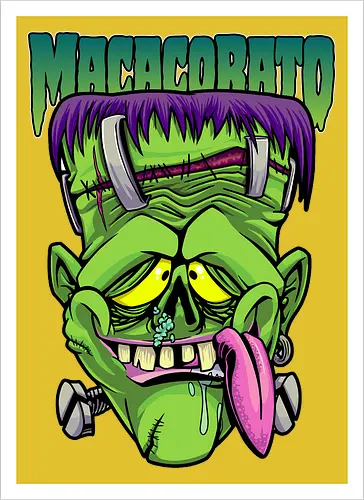 Crazy Frankenstein – Freakige und Komische Monsterkunst – Loja MacacoRato