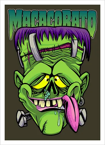 Crazy Frankenstein – Freakige und Komische Monsterkunst – Loja MacacoRato