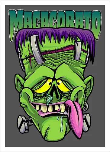 Crazy Frankenstein – Freakige und Komische Monsterkunst – Loja MacacoRato