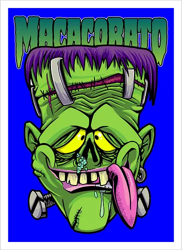 Crazy Frankenstein – Freakige und Komische Monsterkunst – Loja MacacoRato