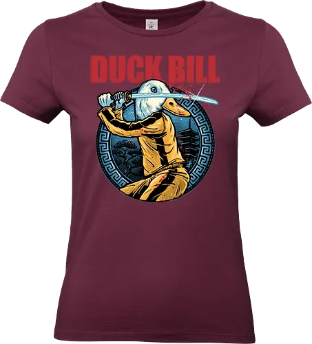 Duck Bill - Movie, film, funny, humor, animal, duck, mash up, action, thriller - Standard T-Shirt (Frauen)