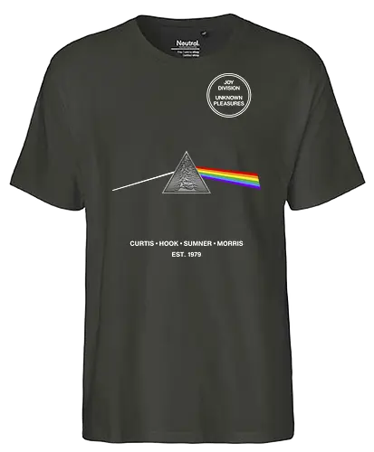 Unknown Pleasures Of The Moon - music, post punk, pop culture, parody, joke, humor, nerd, gift idea, funnytee, funny teeshirt, geek, cool, puns, sarcasm, funny slogan - Fairtrade T-Shirt