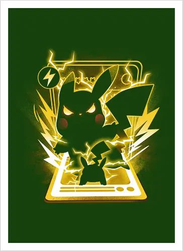 Electric Type Monster Card