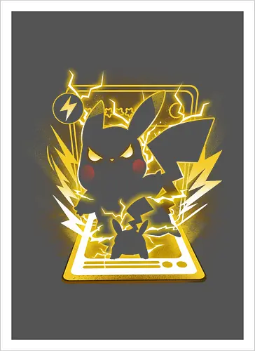 Electric Type Monster Card