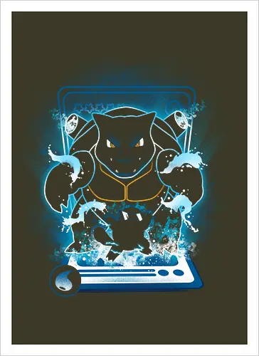 Water Type Monster Card