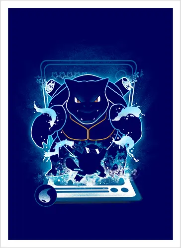 Water Type Monster Card