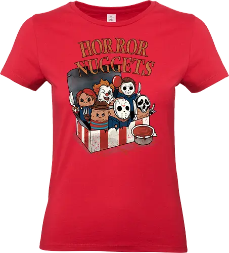Horror Nuggets - Horror, Halloween, Spooky, Movies, Vintage - Standard T-Shirt (Frauen)