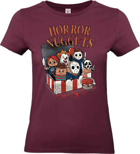 Horror Nuggets - Horror, Halloween, Spooky, Movies, Vintage - Standard T-Shirt (Frauen)