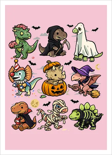 Spooky Dinosaurs