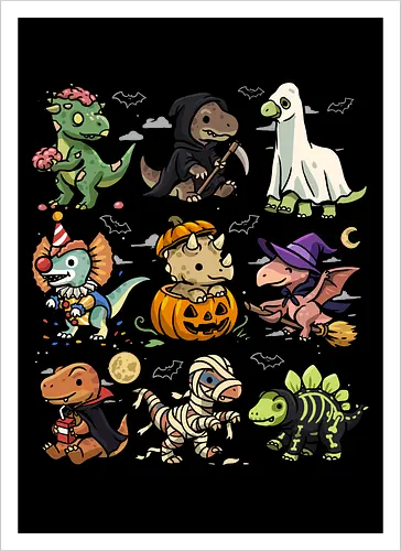 Spooky Dinosaurs