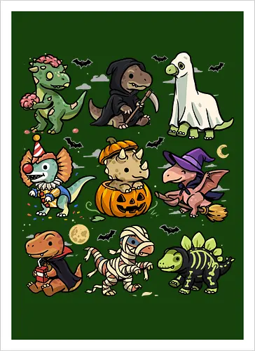 Spooky Dinosaurs