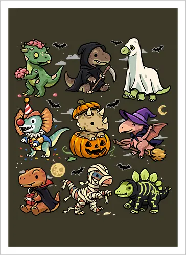 Spooky Dinosaurs