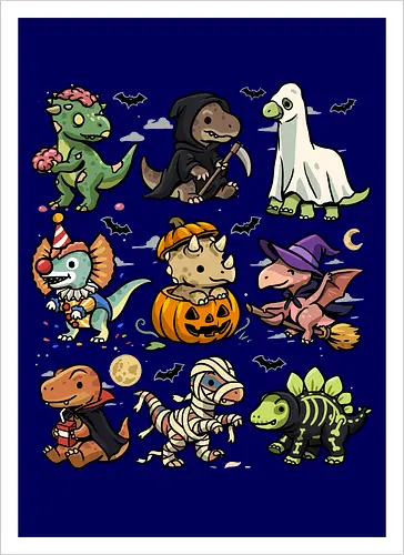 Spooky Dinosaurs