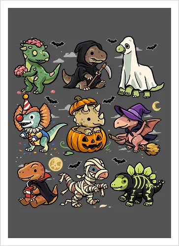 Spooky Dinosaurs